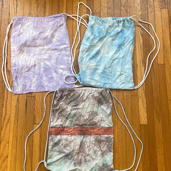 Tie Dye Draw String Backpacks - Picture 1 of 5